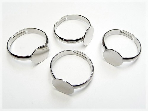 Ring rohlinge silber für - 3,