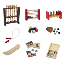 Mini Spielzeug Krocket Abakus