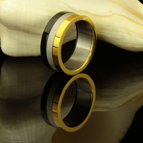 Herrenring ring 750 gold 18k - ring,