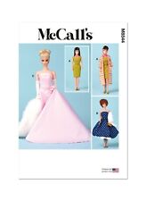 McCalls Schnittmuster M8544 - Kleider - Puppenkleider für Puppe 29 cm