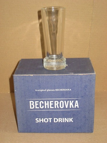 Gläser becherovka - 6,