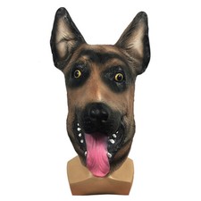 Schäferhund Halloween Maske