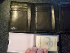 Golden Head  Geldbörse Herren - Voll- Rindleder - Fb. schwarz und Hirschleder