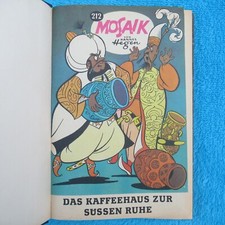 MOSAIK Digedags ORIENT SERIE Hegen Sammlung Orientserie Nr 212-223 Z0 Z1 gebundn