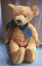 Teddy Bär Sunkid Teddybär 30 cm Kuscheltier grüne Schleife Stofftier !!