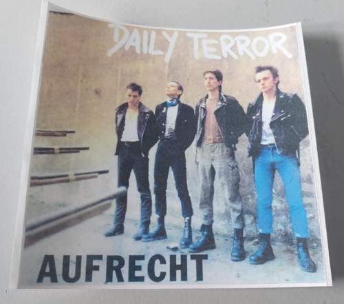 Daily terror aufkleber - daily,