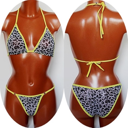 Sexy damen bikini leopard look - sexy,