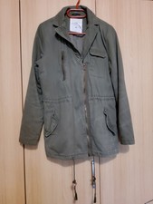 Parka Damenjacke Khaki Grün Größe 38 H&M L.O.G.G.