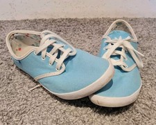 Adidas Adria Damen Schuhe Gr. 38 2/3 5,5 Slipper Sneaker Ballerina hellblau Blau
