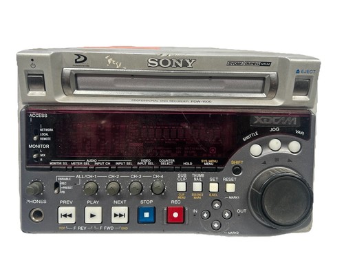 Sony pdw 1500 professional - sony, pdw-1500