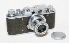 Zorki 1b von 1953, Leica II Nachbau, Industar 22 1:3,5/50mm, CLA, neue Tücher