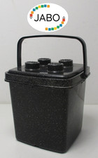 ( R4 / 15 )  LEGO Duplo Aufbewahrungs  Box  Eimer  mit Deckel schwarz