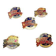 5x Planet Hollywood Vintage