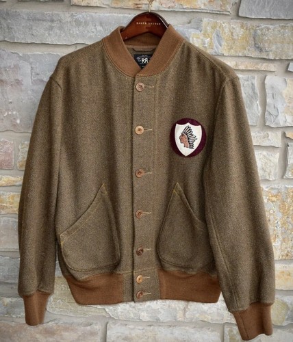 Rrl ralph lauren wool varsity - rrl,