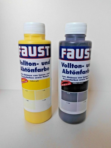 Faust vollton und abtönfarbe - faust,