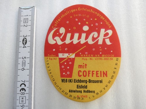 Ddr etikett quick - ddr,