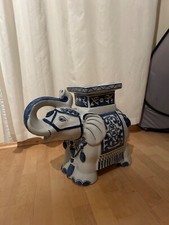 Keramik Elefant,  Blumenhocker, Dekoartikel, Vietnam