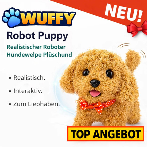 Wuffy robot puppy - robot,