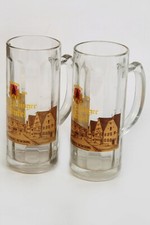 2 Orig. Alt Berchinger Dunkel Winkler Bärenbräu Berching Glaskrug Bierkrug 0,3Li