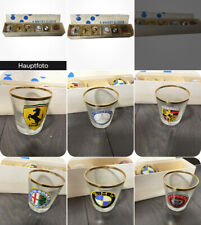 Aus großer Sammlung original Whisky Whiskey Glas Porsche Ruhrglas BMW Mercedes
