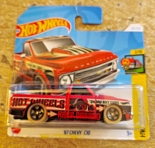 Hot Wheels ´67 Chevy C10 Rot