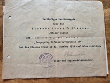 Militärpaß Soldbuch Urkunden