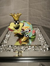 Toms Drag Frosch Harry S #3726 Handbemalt Blattgold