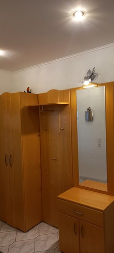 Garderoben set mit - mit, spiegel