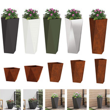 1/2 Stk. Metall Pflanzkübel