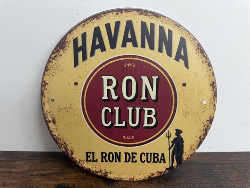 Havana club rum blechschild - havana,