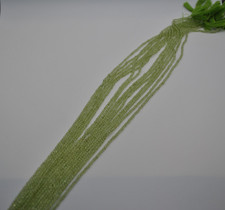 Peridot Rund Edelstein Strang