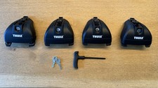 Thule Rapid 753 Fußsatz - 4er-Pack - neuwertig - inkl 2 Schlüssel / 4 Zylinder
