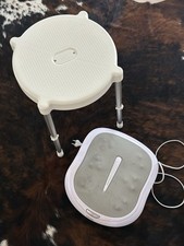 Beurer Fußmassagegerät und Rebotec Duschhocker