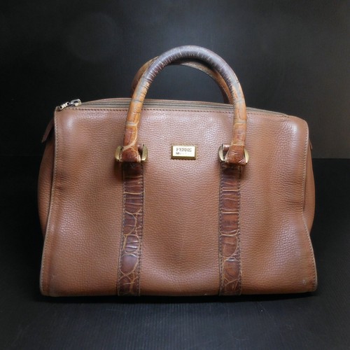 Handtasche leder brown - handtasche,