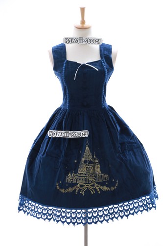 558 blau victorian - blau, samt