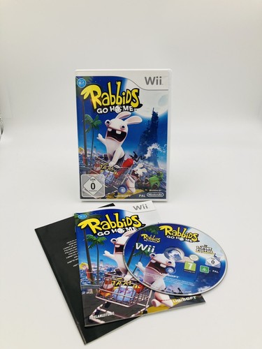 Rabbids home nintendo wii - rabbids,