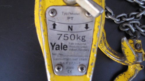 Yale 750kg hebelzug - yale,