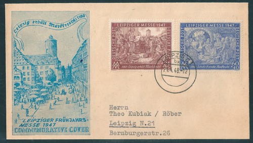 Leipziger messe beleg 2665 - leipziger,