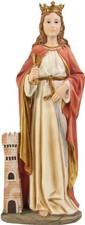 Heiligenfigur heilige barbara - heiligenfigur,