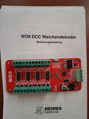 Heimes wd8 dcc weichendecoder - wd8,