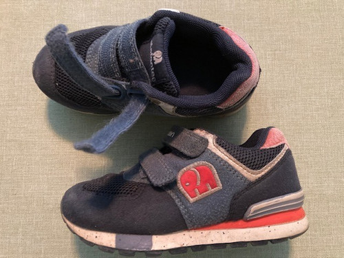 Elefanten turnschuhe blau - blau, 24
