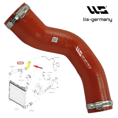 Turboschlauch ladeluftschlauch - turboschlauch,