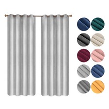 1/2x Vorhang mit Ösen Schal