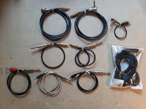 Audio kabel sammlung - 9x,