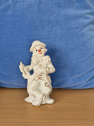 Porzellan clown figur - clown,