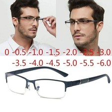 Myopie Brille Schwarz für