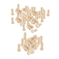 20/50 pcs Holzfiguren