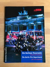 Berliner Feuerwehr BF Berlin Imagebroschüre 2002 schnell u. kompetent 24 Seiten