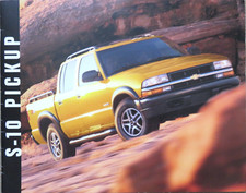 2003 Chevrolet S-10 Pickup USA Prospekt Brochure, 16 Seiten