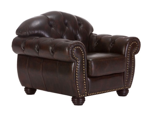 Sessel chesterfield echtleder - sessel,